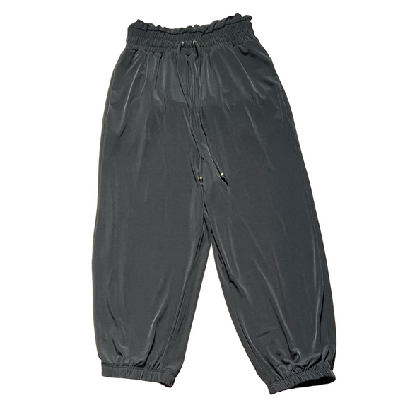 Guess Pants - Guess Stretchy Black Drawstring Pants